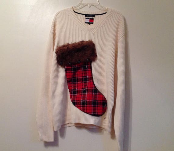 tommy hilfiger christmas sweater