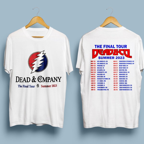 Dead and Company Final Tour Shirt Etsy UK