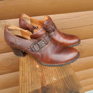Leather Born Boots Etsy