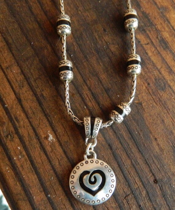 Vintage brighton 2024 heart necklace
