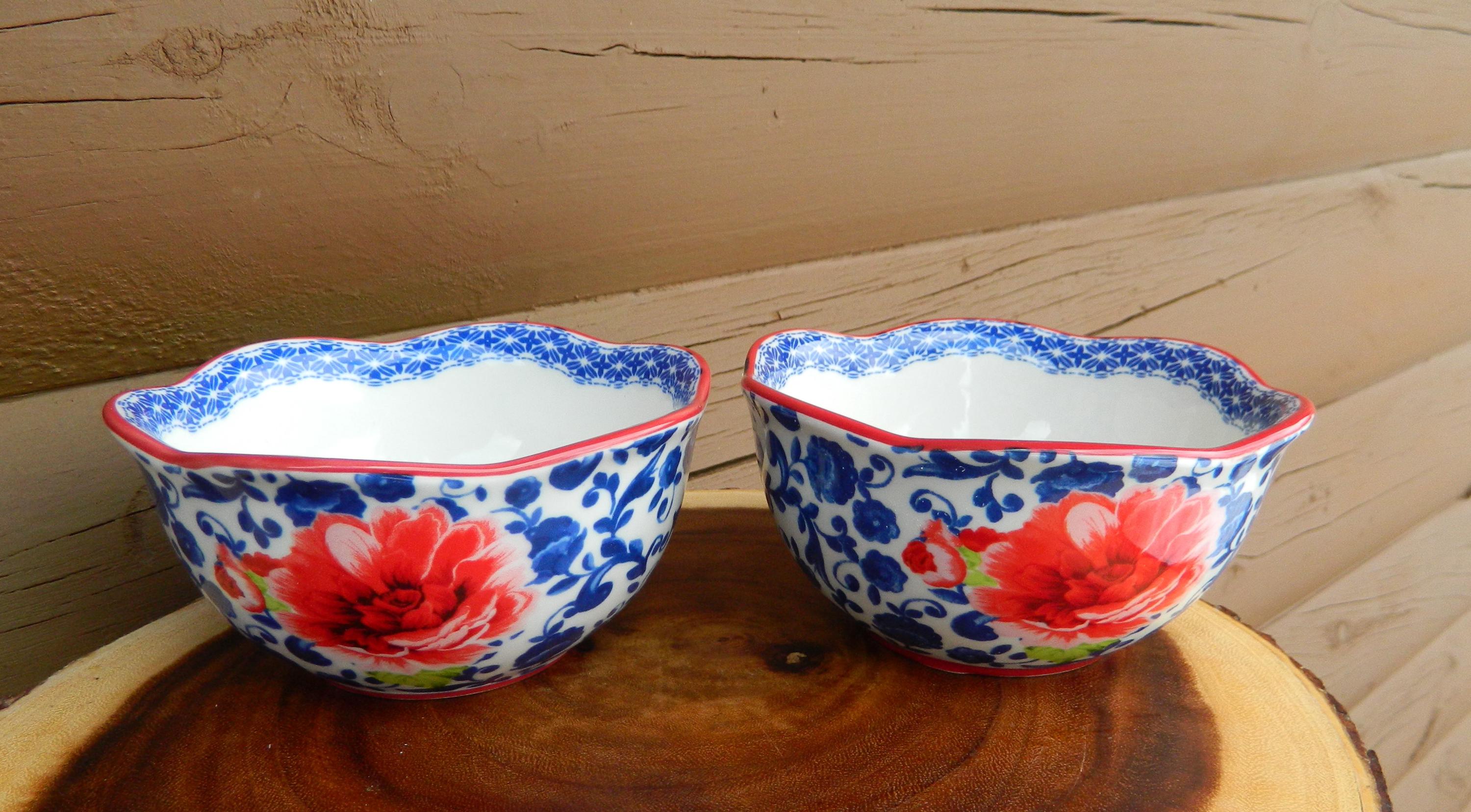 Bowls Pioneer Woman Heritage Floral Collection The Pioneer Woman