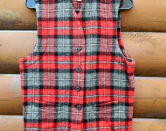 1940s American Red Cross Wool Sweater Vest - Etsy