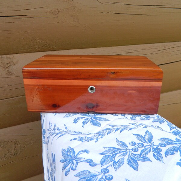 Lane Cedar Chest Jewelry Box Etsy