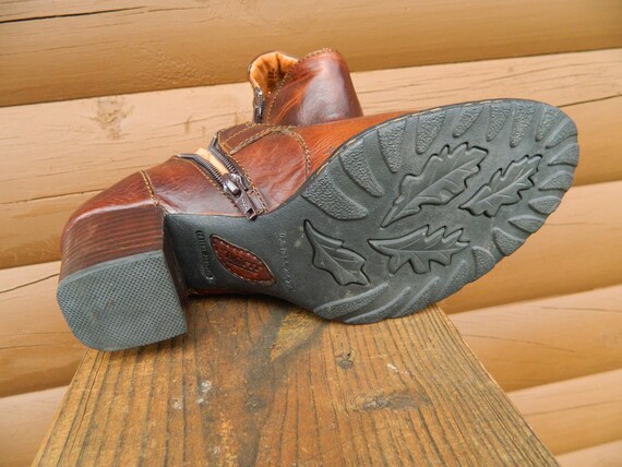 Born side zip leather booties new arrivals