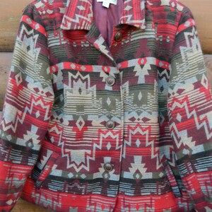 Southwestern Flannel Jacket
