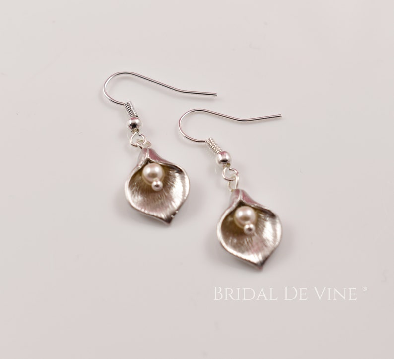 Calla Lily Earrings Calla Lilies Calla Lillies Jewellery Etsy UK