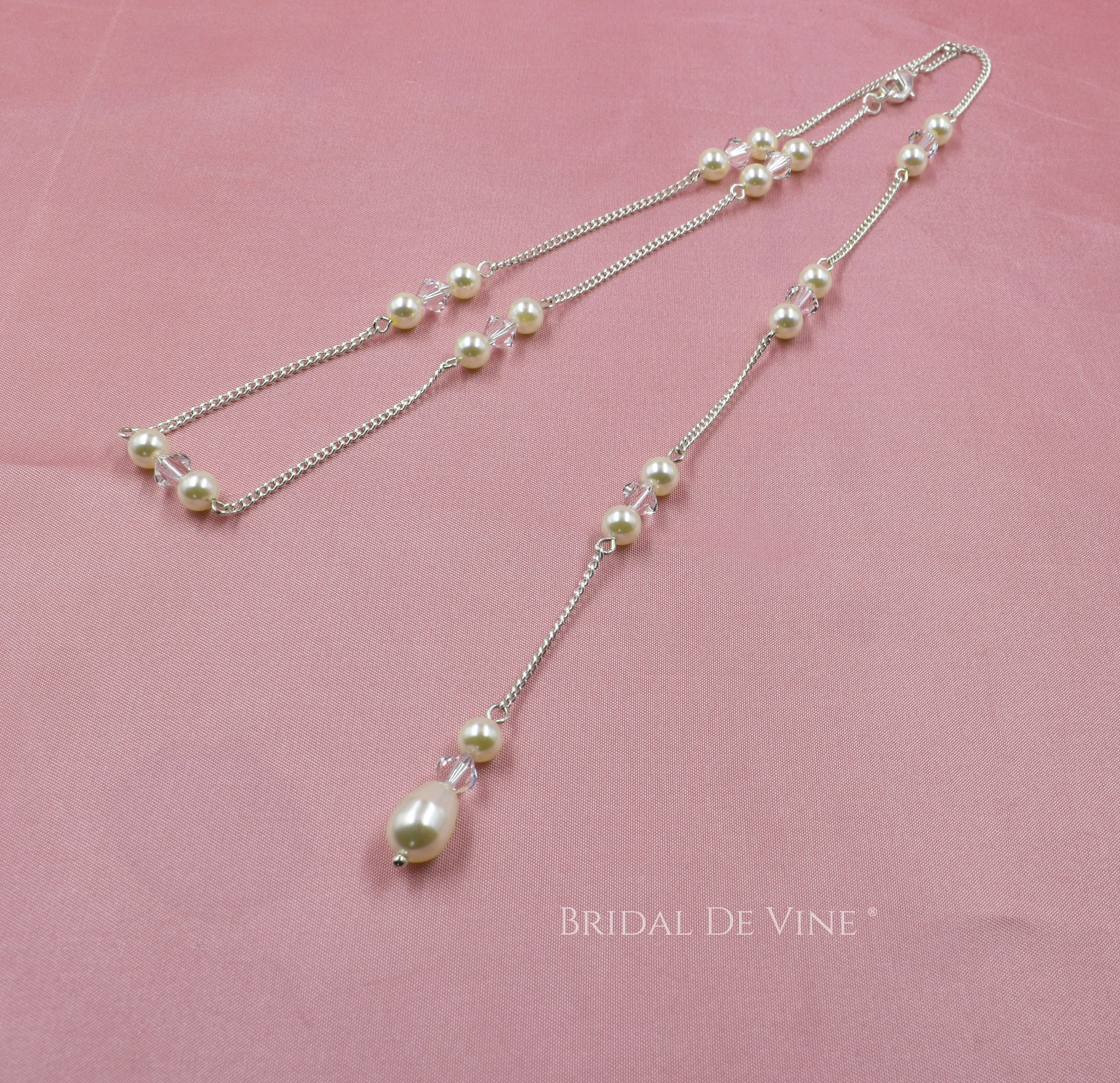 Bud & Bloom Backdrop Bridal Necklace - PS With Love Jewellery Design
