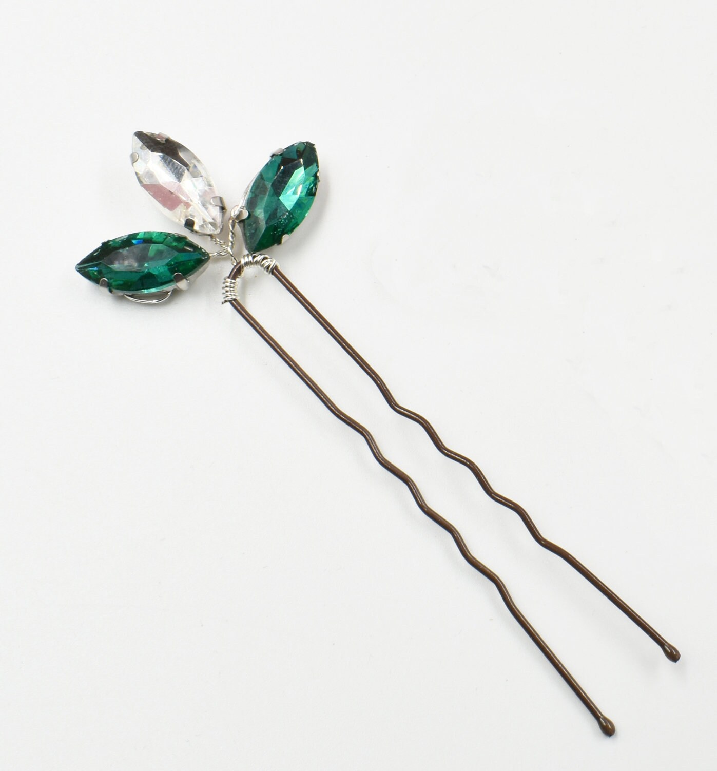 Bridal Bridesmaids Hair Pin Rhinestone Hair Accessories Etsy UK