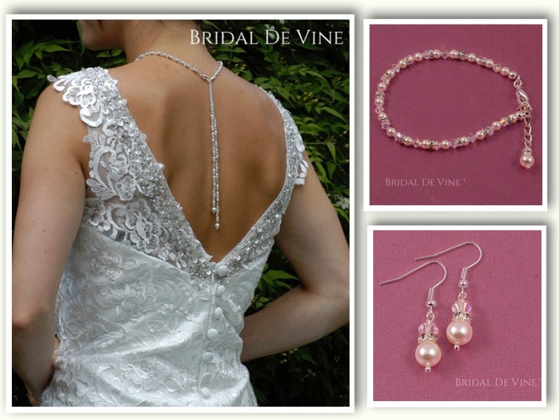 dainty bridal jewelry sets