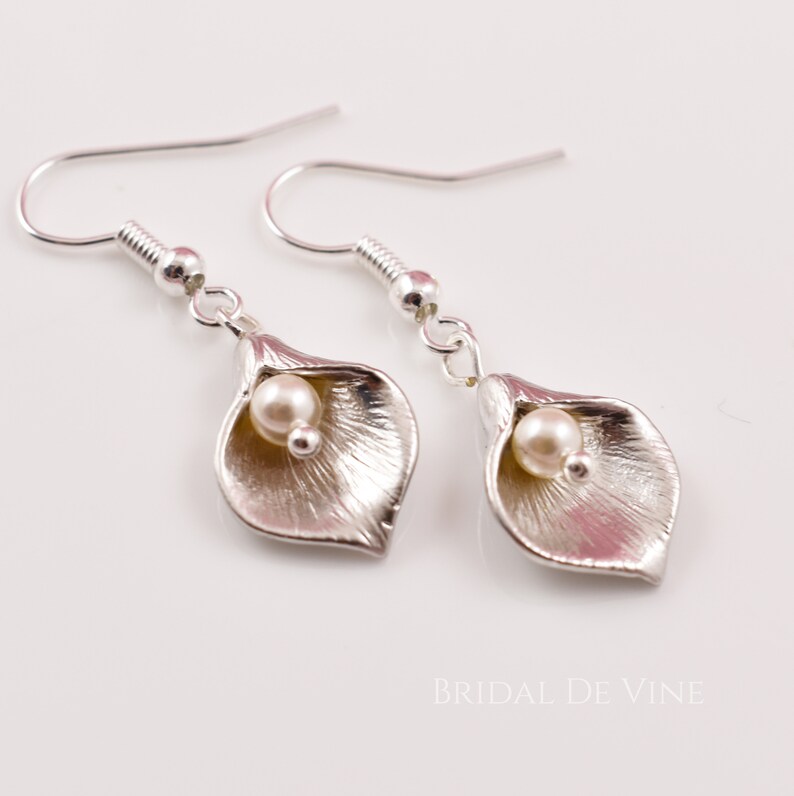 Calla Lily Earrings Calla Lilies Calla Lillies Jewellery Etsy UK