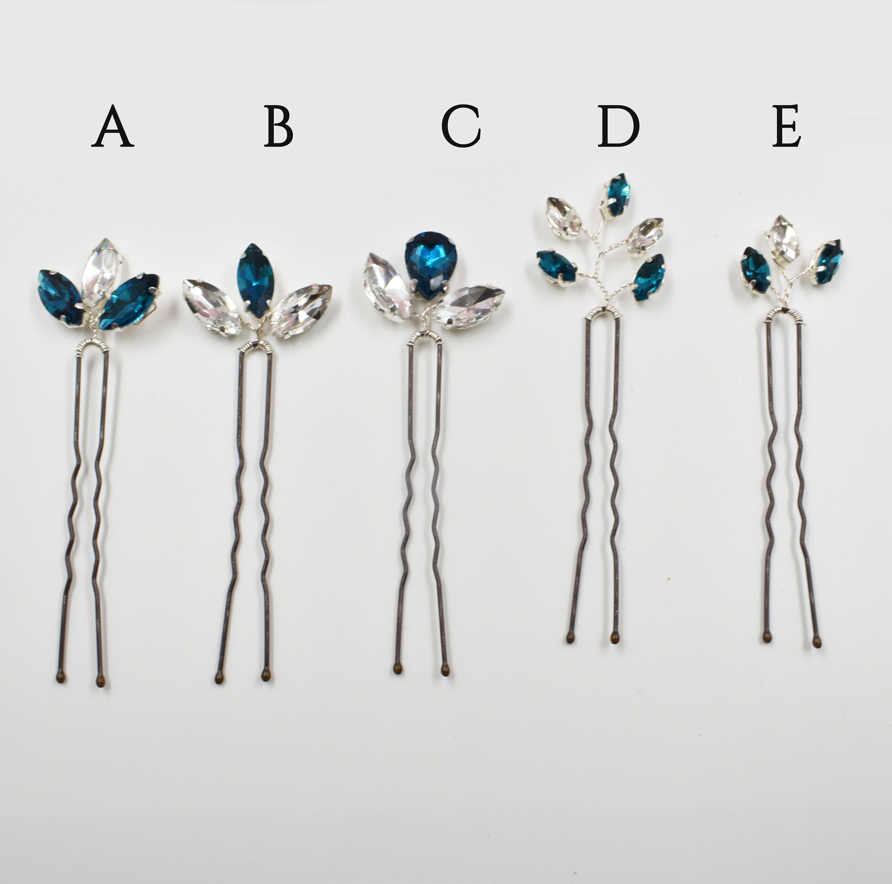 Bridal Bridesmaids Hair Pin Rhinestone Hair Accessories Etsy UK