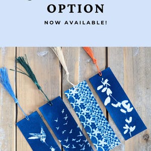 DIY Cyanotype Bookmark Kit: Sun Print Gift for Readers image 3