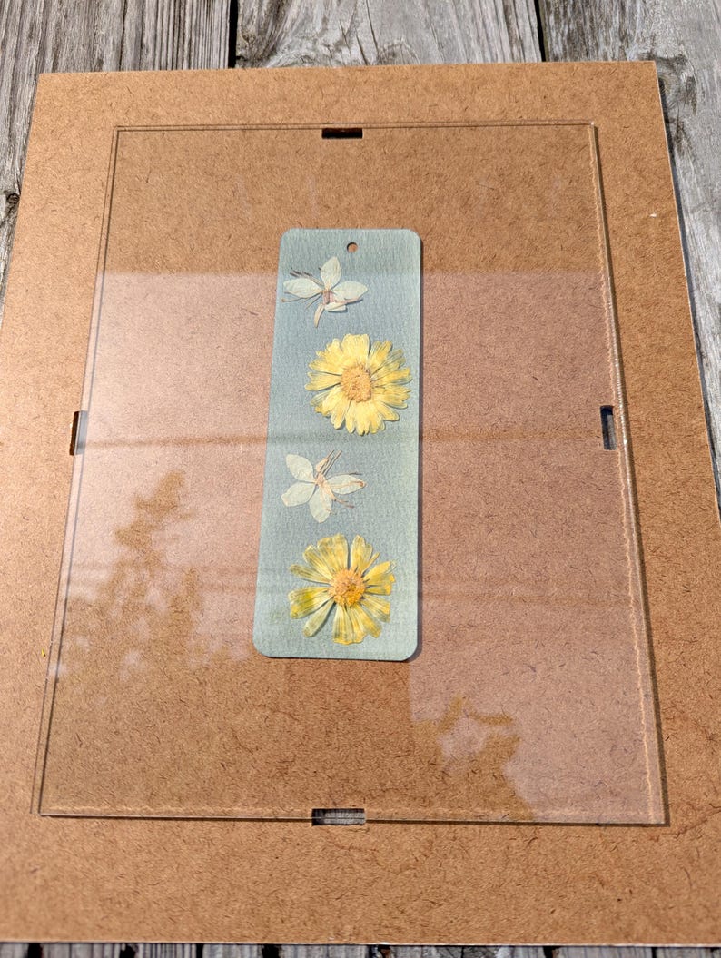 DIY Cyanotype Bookmark Kit: Sun Print Gift for Readers image 4