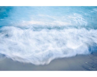 Ocean's Kiss: 8x12 ocean photography print.
