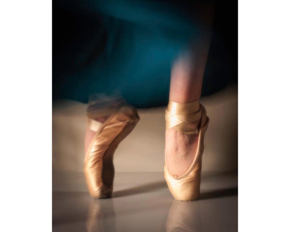 Dancing Ballet Pointe Shoes 8x10 Dance Photography Fine Art Print. Etsy