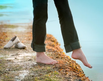 Summer Feet: 8x10 fine art photo. Comes in square sizes