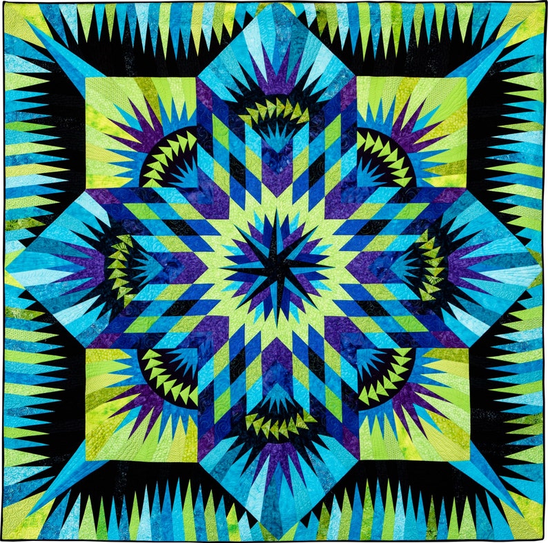Northwest Prairie Star Quilt Etsy