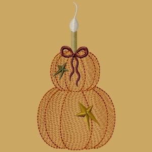 WE064 - Pumpkin Candle 4x4