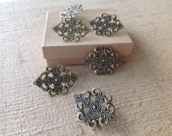 Push Pins Ornate Gold Fancy Cork Message Board Thumb Tacks