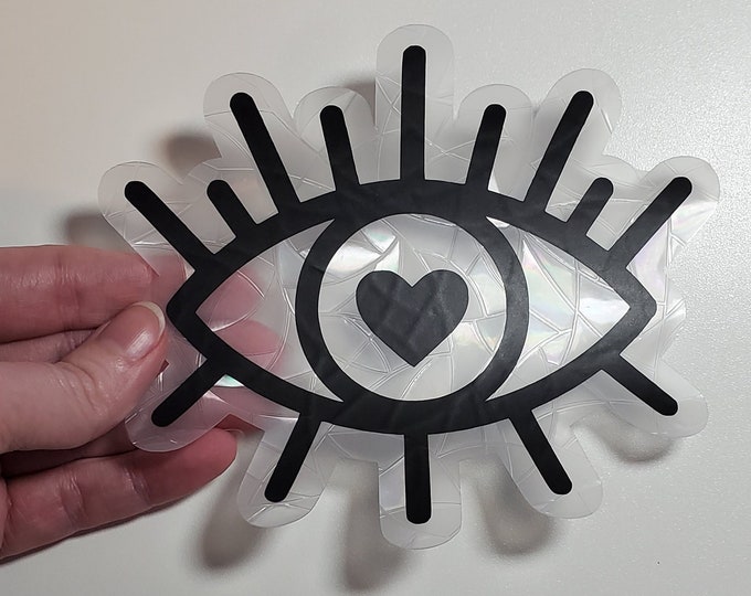 Spooky Heart Eye Suncatcher