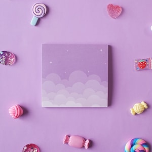 Dreamy Clouds Sticky Notes | Cute Stationery | Pastel Clouds