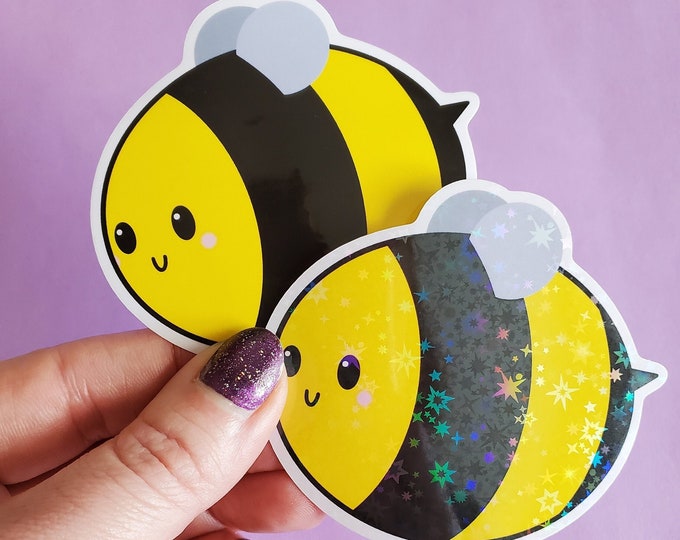 Fat Chonky Bee Sticker
