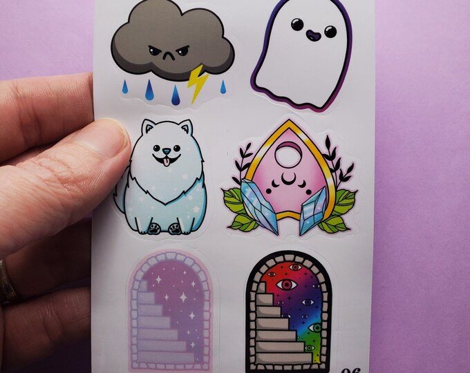 Mini Sticker Set 06 | Tiny Sticker Sheet Minis