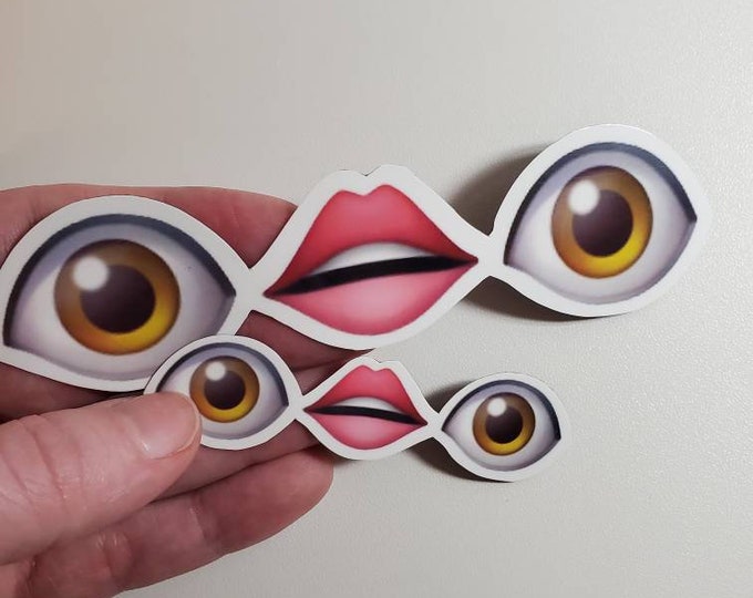 Ridiculous Eye Mouth Eye Magnet