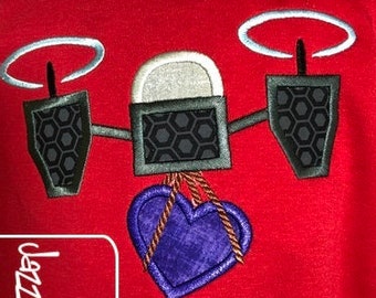 DRONE FLYING ZONE PILOT EMROIDERED PATCH 10 X 3.5 CM