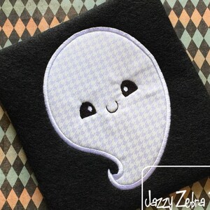 Little Ghost Applique Machine Embroidery Design