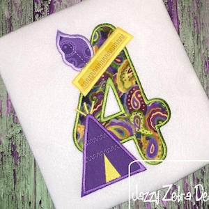 Teepee Fourth Birthday Appliqué Machine Embroidery Design