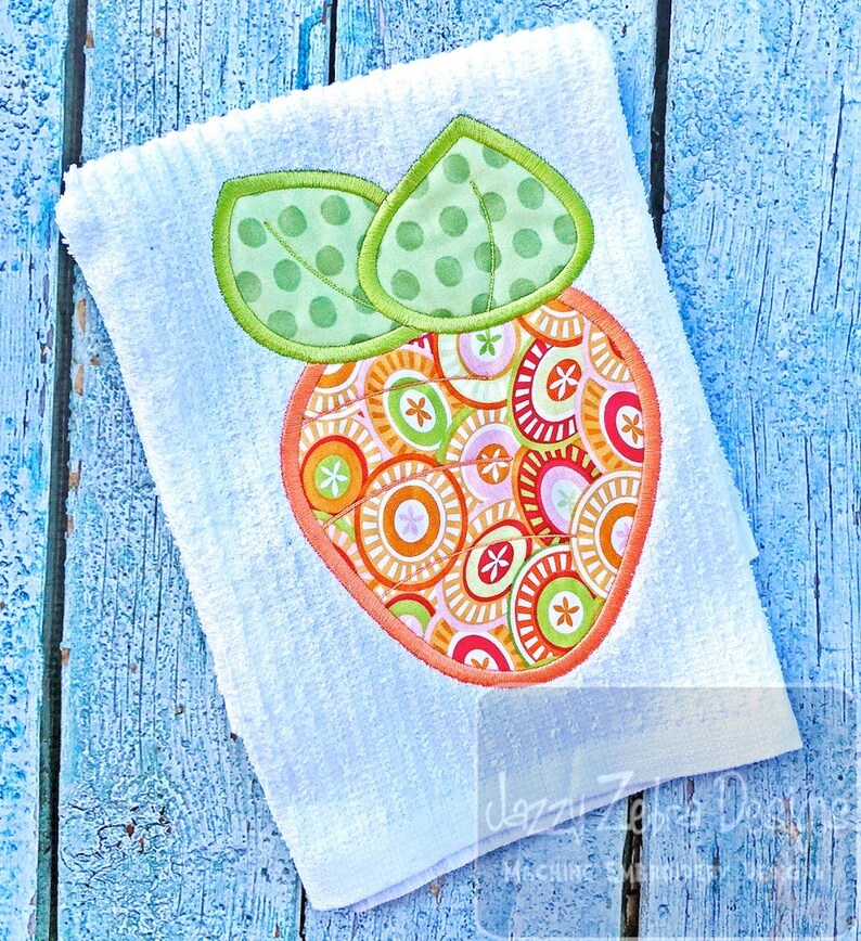 Carrot Applique machine embroidery design image 3