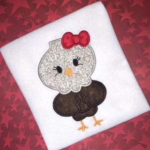 American Bald Eagle girl applique machine embroidery design