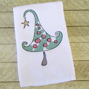 Christmas Tree sketch machine embroidery design