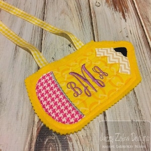Bundle of 4 Teacher School In The Hoop keychain/pass/decoration machine embroidery designs