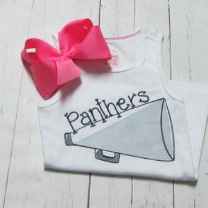 Cheer Megaphone sketch machine embroidery design