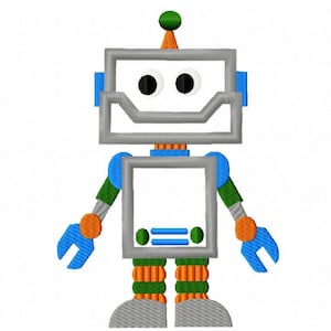 Robot applique machine embroidery design