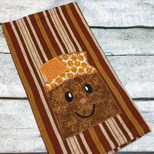 Boy Scarecrow with vintage stitch Applique machine Embroidery Design