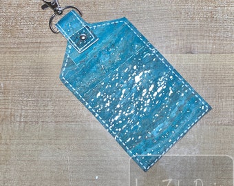 Luggage tag In the hoop machine embroidery design