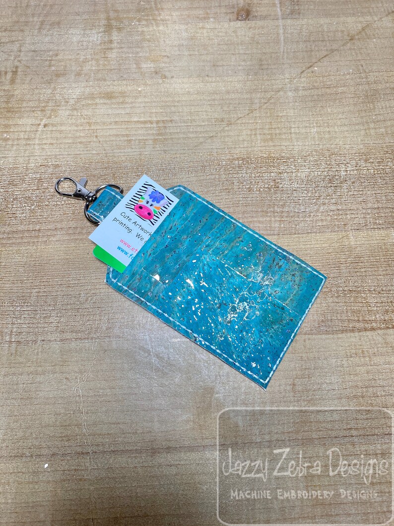 Luggage Tag in the Hoop Machine Embroidery Design Etsy