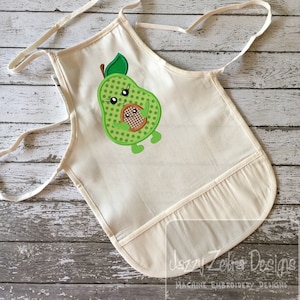 Avocado Baby applique machine embroidery design