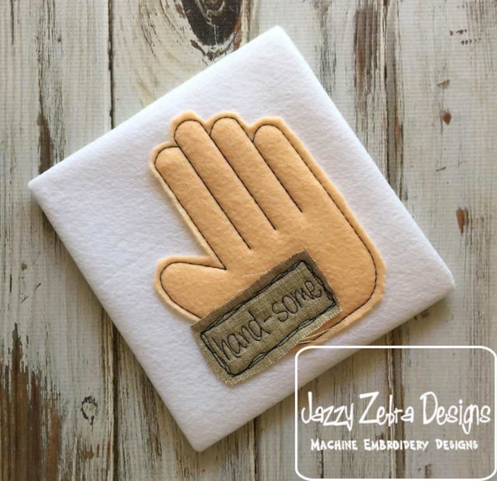 Applikation Design Hand-einige sagen hand schäbige schicke | Etsy