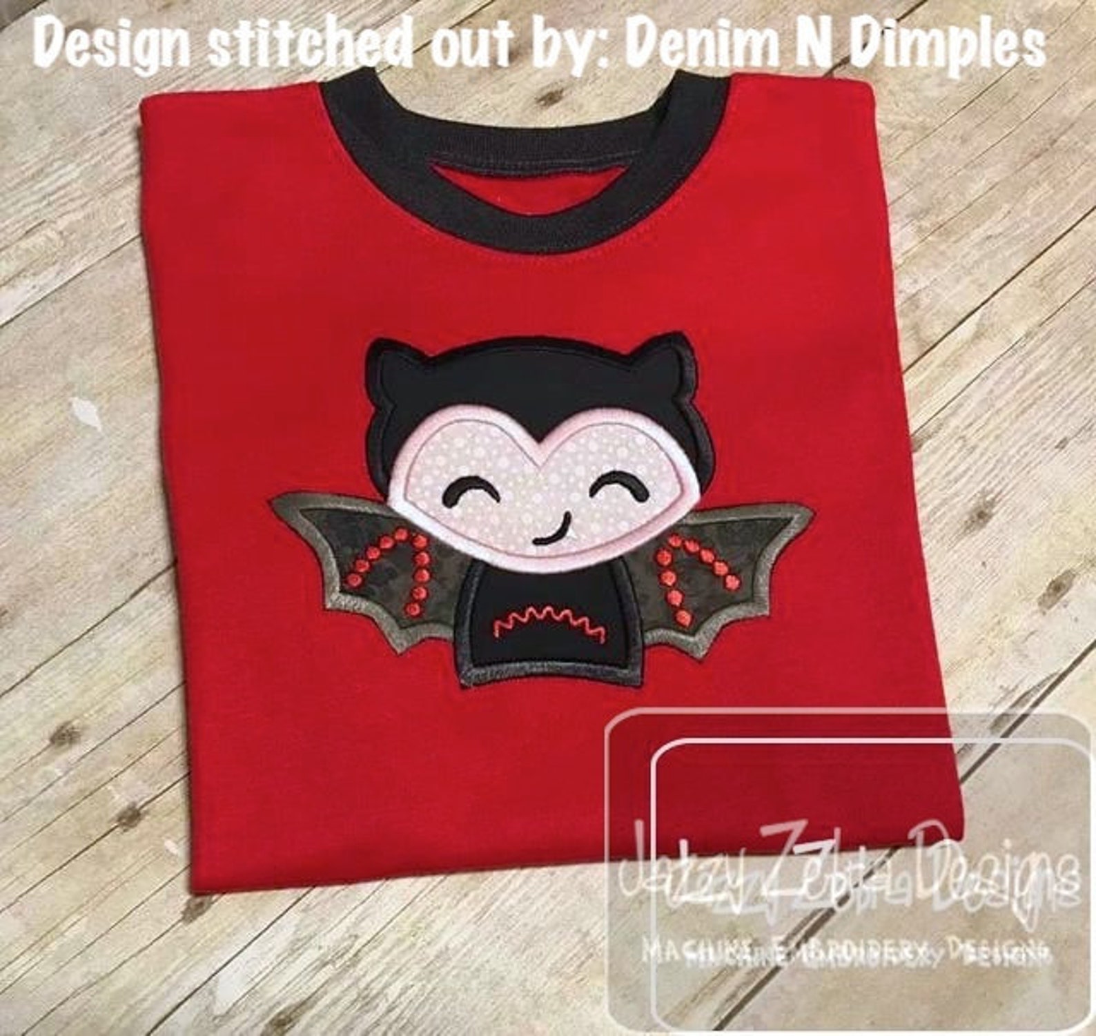 Cute little vampire bat appliqu machine embroidery design  etsy uk Cute little vampire bat appliqu machine embroidery design  etsy uk