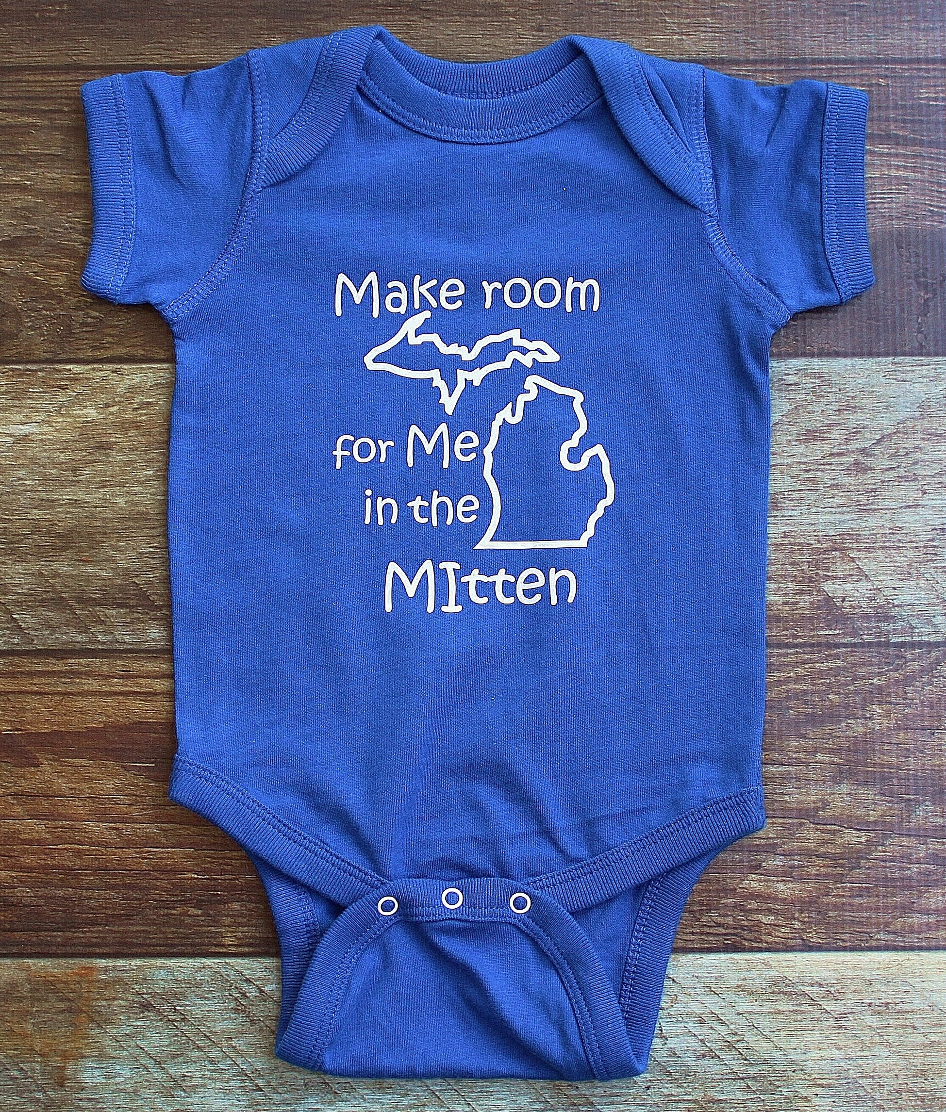 Michigan Baby Onesie Infant bodysuit New Baby Gift Michigan Etsy