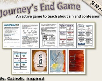 The Journey's End Game - Teach Kids about the need for Confession