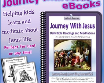 Journey with Jesus Bible Reading and Meditation eBook ~ Plus Jesus Tree File / Journey Page / Writing Pages / Journal / Art Prompts