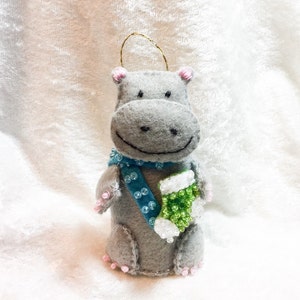 Hippo Ornament