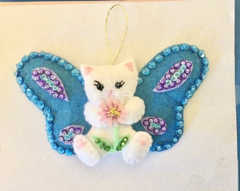 Butterfly kitten