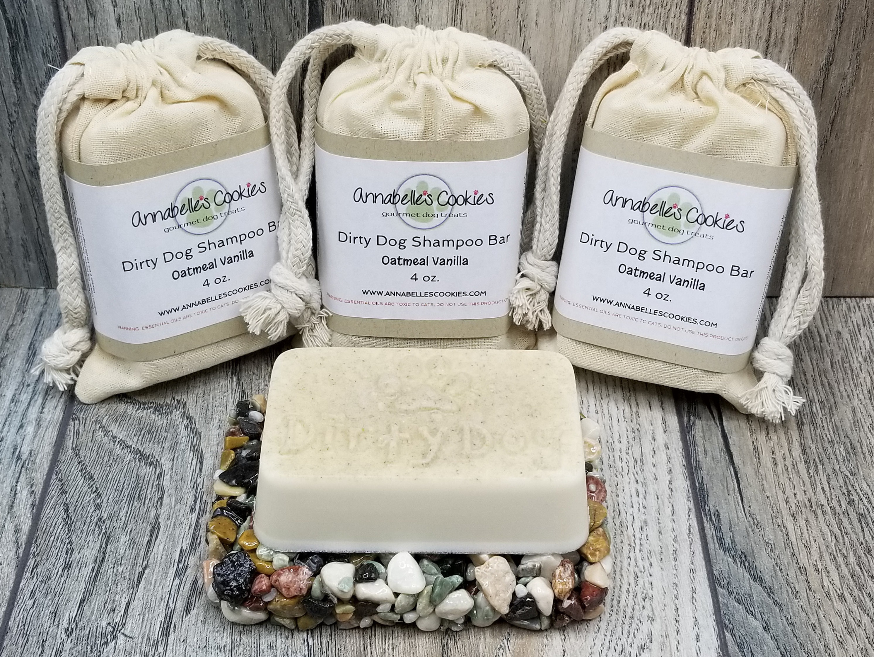 Dirty Dog Solid Oatmeal Base Dog Shampoo Bar Handmade Pet Soap Etsy