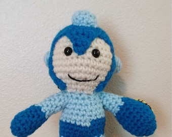 PDF FILE ONLY Mega Man crochet pattern